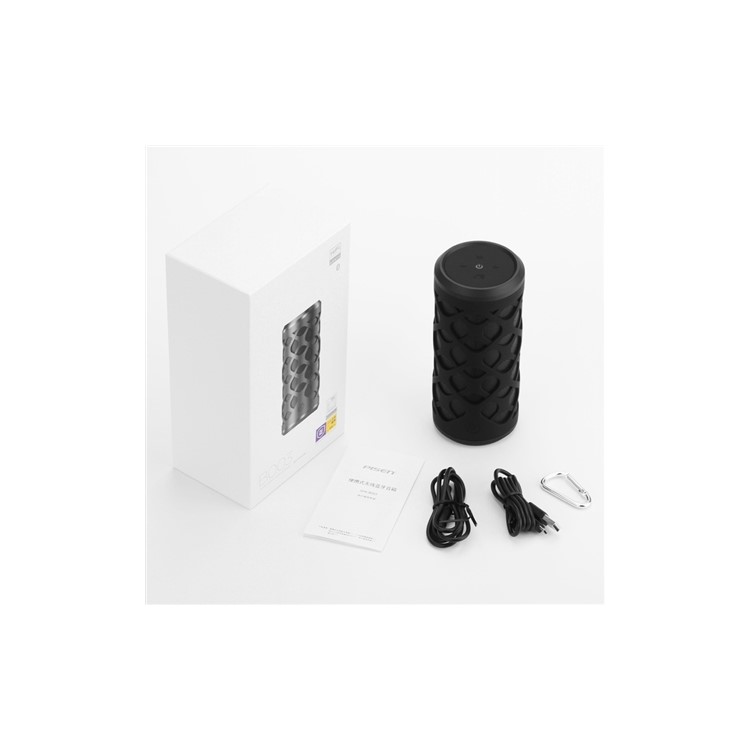 PISEN SPK-B003 IPX6 Waterproof Wireless Bluetooth 4.0 HiFi Speaker with Mic, Support AUX / TF / U Disk-10