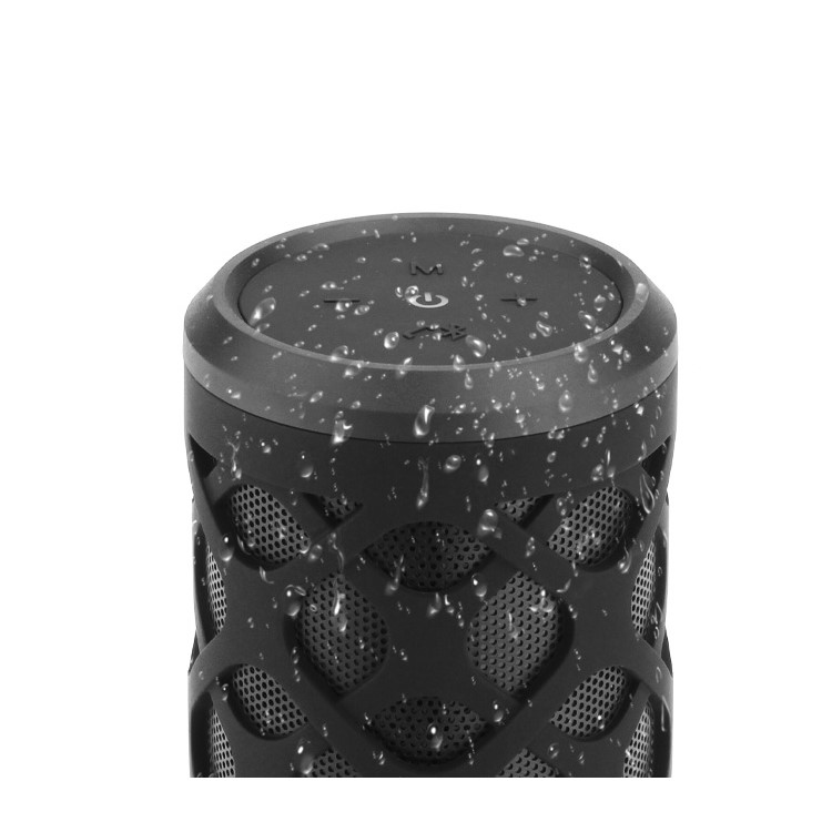 PISEN SPK-B003 IPX6 Waterproof Wireless Bluetooth 4.0 HiFi Speaker with Mic, Support AUX / TF / U Disk-7
