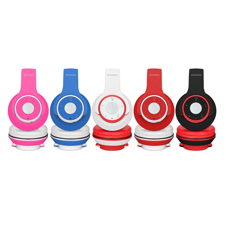 OHYEAH OY5 Bluetooth Headset Headphone with Microphone Support FM Radio, Micro SD Player - Black-7
