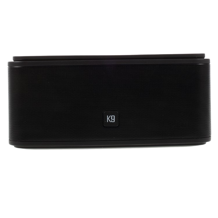 K9 Wireless Bluetooth Touch Button Speaker Support Hands-free Mic TF Card 3.5mm Aux-in - Black-4