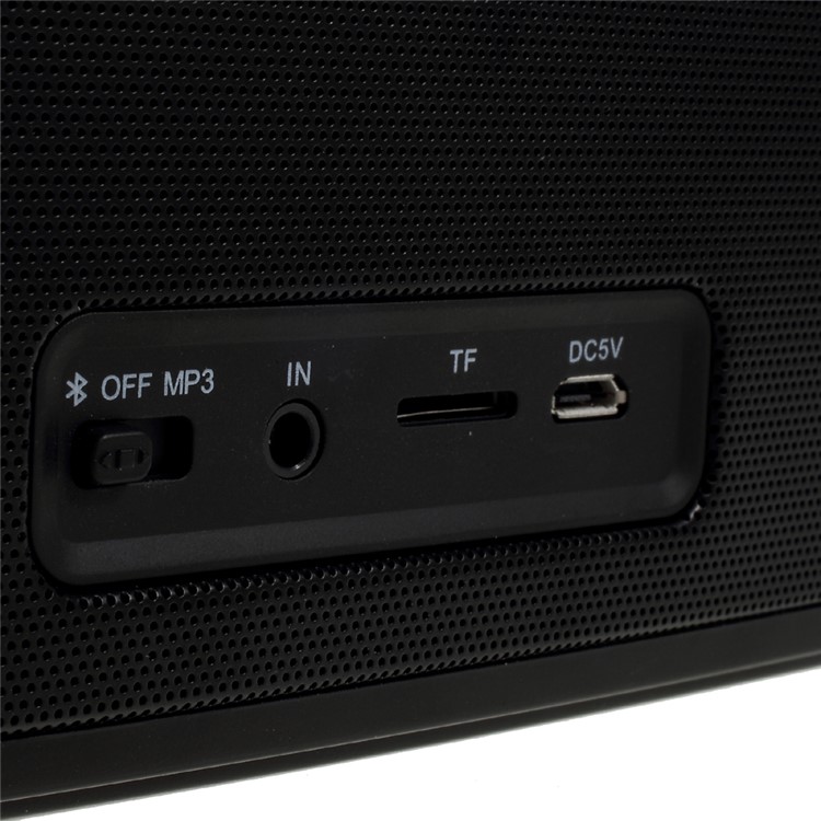 K9 Wireless Bluetooth Touch Button Speaker Support Hands-free Mic TF Card 3.5mm Aux-in - Black-6