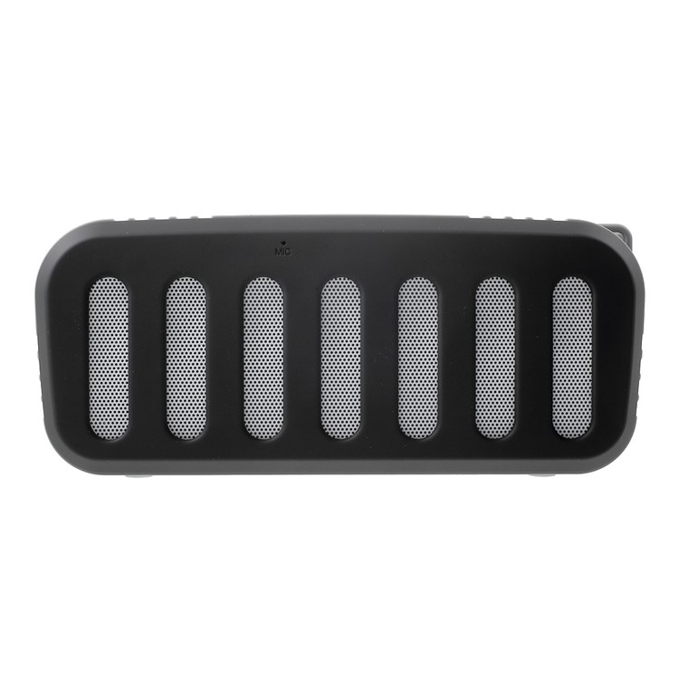 NEWRIXING NR-2013 Outdoor Bluetooth Speaker, Support Aux-in/FM Radio/TF Card etc - Black-2