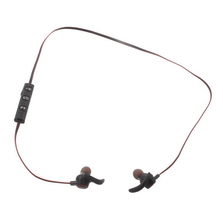 AMW-810 Bluetooth Sport Headphone In-Ear Stereo Earphone Headset for iPhone Samsung - Red-2