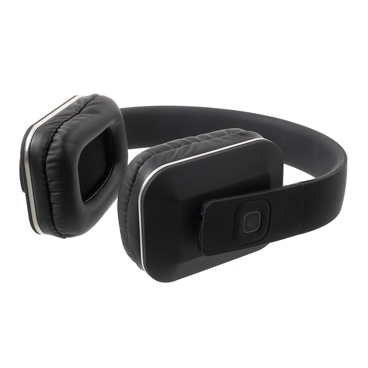 QC45 Bluetooth 4.1 Stereo Headphone HiFi Super Bass Over-Head Headset with Mic for Phones Tablets - Black-5