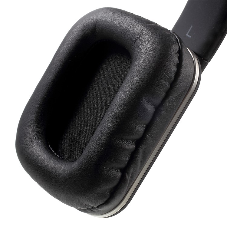 QC45 Bluetooth 4.1 Stereo Headphone HiFi Super Bass Over-Head Headset with Mic for Phones Tablets - Black-8