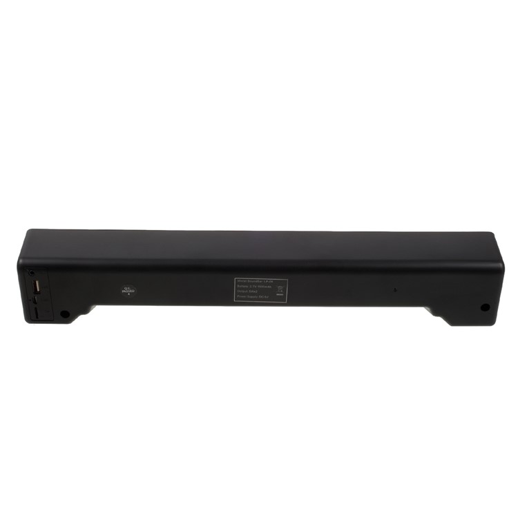 Soundbar LP-09 Wireless Mega Bass Bluetooth Speaker with Mic Support FM/TF Card/U Disk/AUX - Black-3