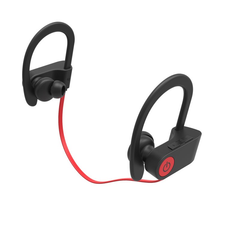 ROMIX S3 Ear Hook Style Wireless Bluetooth Sports Headphone Headset with Mic - Black / Red-2