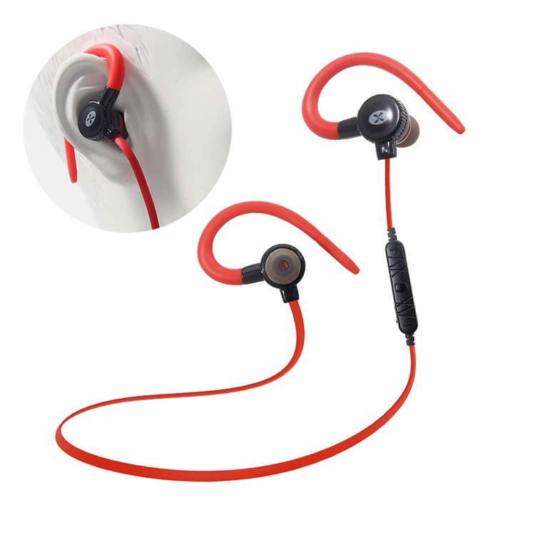 VORSON Wireless Bluetooth V4.1 Sport Stereo Headset with Mic (VE-001) - Red-1