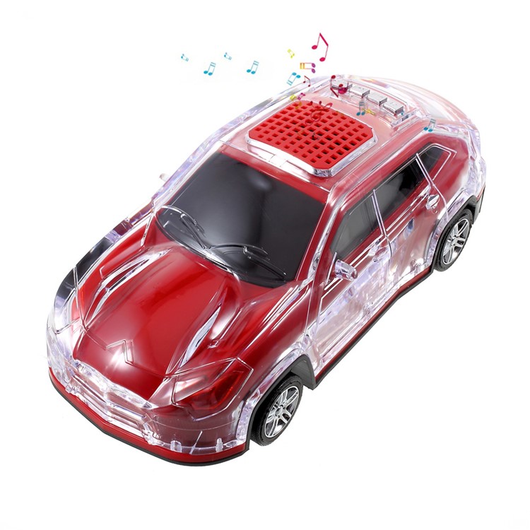 

JKR DS-530BT Portable Car Shape LED Bluetooth Speaker with Mic, Support FM/TF Card/U Disk/AUX-in - Red, Galaxy S7