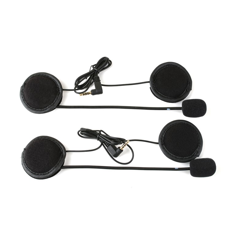 2 Sets V6C Football Referee Intercom Headset 1000M Full Duplex Bluetooth Interphone - US Plug-14