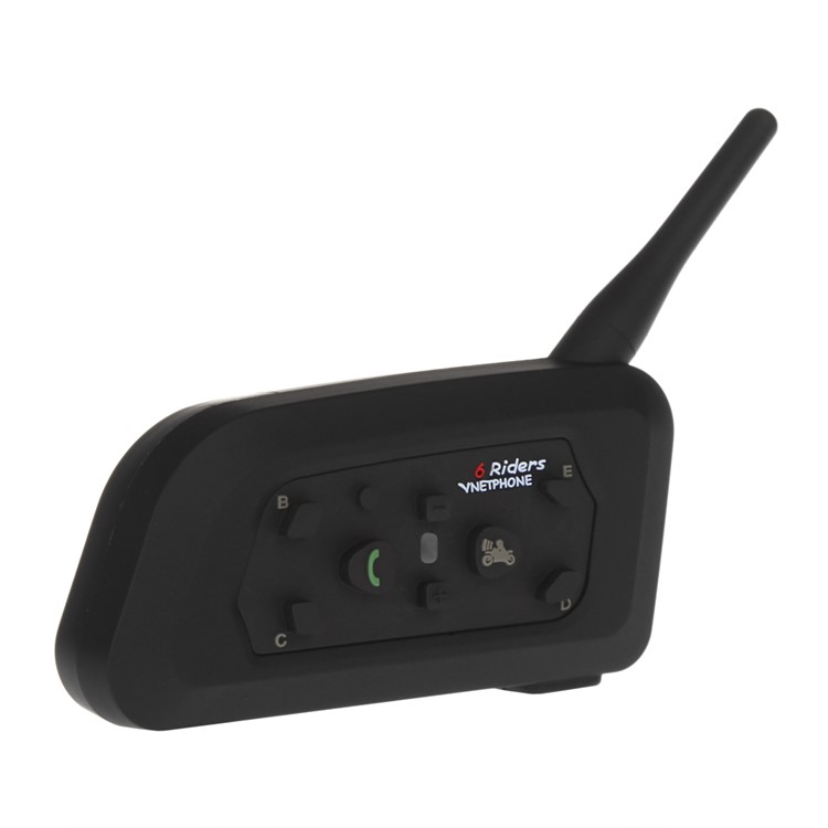 2 Sets V6C Football Referee Intercom Headset 1000M Full Duplex Bluetooth Interphone - US Plug-3