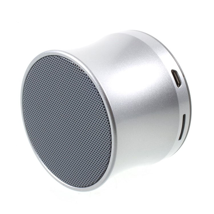 KS-01 Mini Bluetooth Speaker Support Hands-free Phone Calls and TF Card - Silver-4
