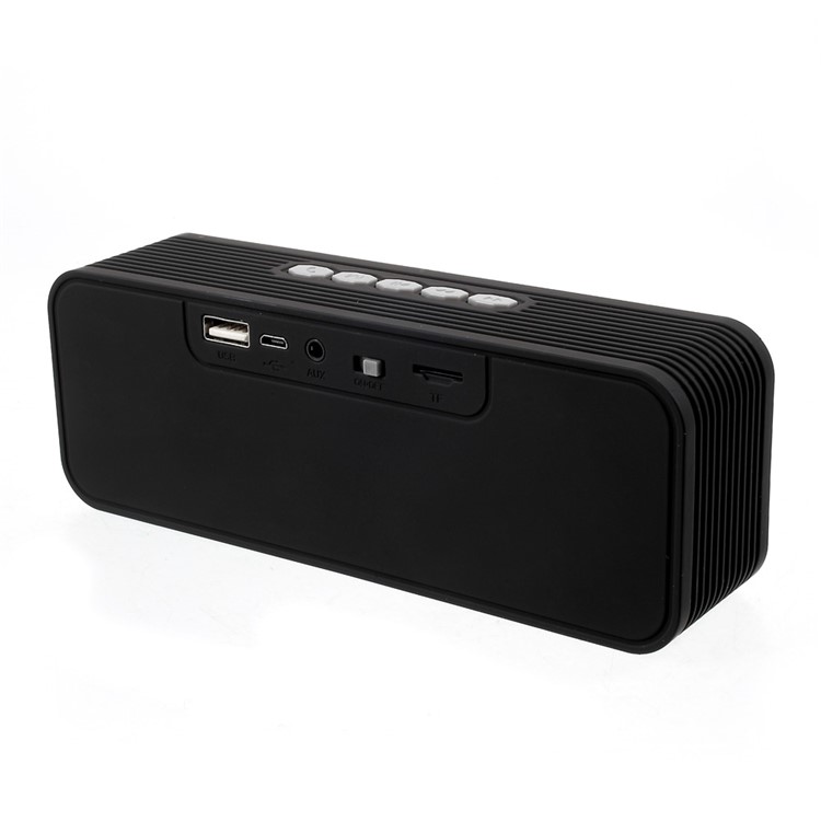 XC-28 Wireless Bluetooth Stereo Speaker Support Hands-free Mic / TF Card / FM / Aux-in - Black-5