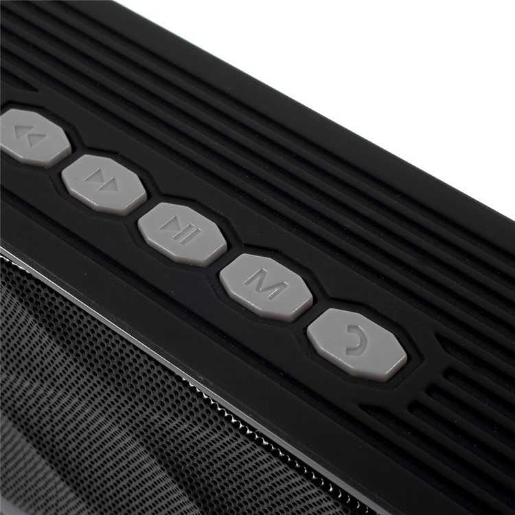 XC-28 Wireless Bluetooth Stereo Speaker Support Hands-free Mic / TF Card / FM / Aux-in - Black-8