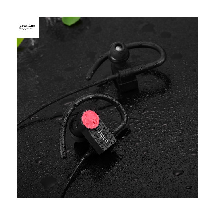 HOCO ES5 Magnetic Sport Wireless Bluetooth Earphone with Hands-free Mic - Black-7