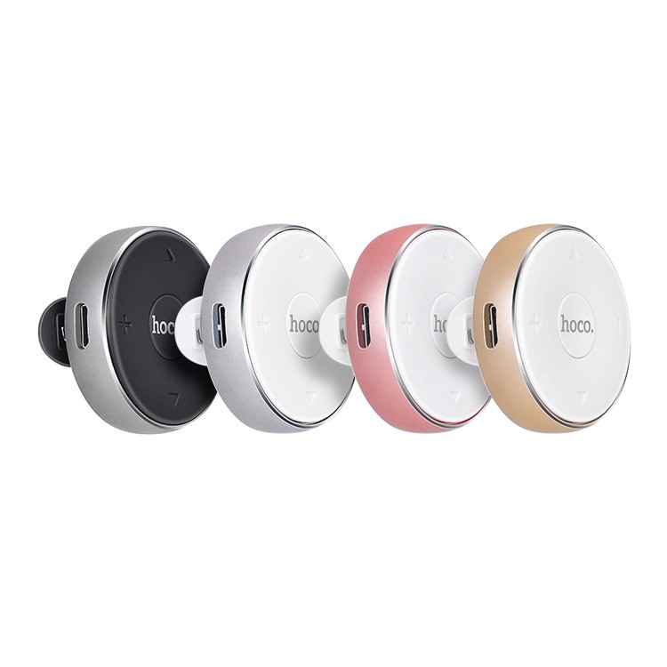 HOCO E11 Bright Moon Collar Bar Wireless Earphones Bluetooth Support Hands-free Phone Calls - Tarnish-3