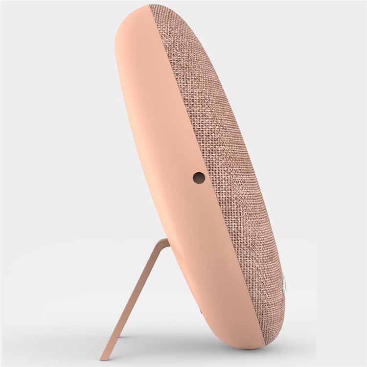 F6 12W Fabric Desktop Bluetooth 4.1 Speaker Support Hands-free Call / TF Card / AUX-in Built-in Stand - Pink-4