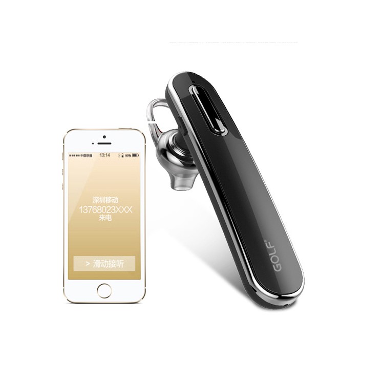 GOLF B6 Single Stereo Wireless Earphone Bluetooth 4.1 In-ear Headphone for iPhone 7 - Black-5