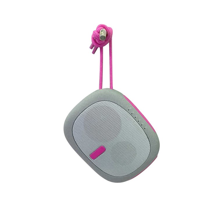 IRISTIME PalmBox P1 Mini Pocket Outdoor Bluetooth Speaker 2600mAh Power Bank - Rose-1
