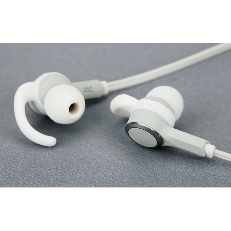 ROCK Luminous Bluetooth In-ear Headphone Sweat-proof Sport Earphone for iPhone Samsung Huawei Etc - White-2