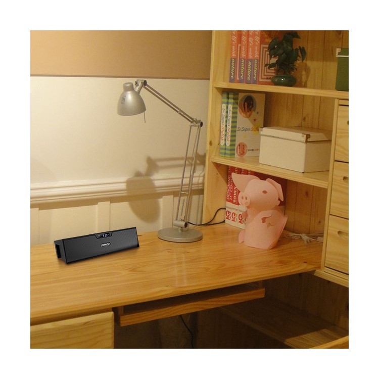 JOYROOM M5 Wireless Bluetooth Speaker Desktop Clock Support Hands-free Call/TF Card/AUX-in-10