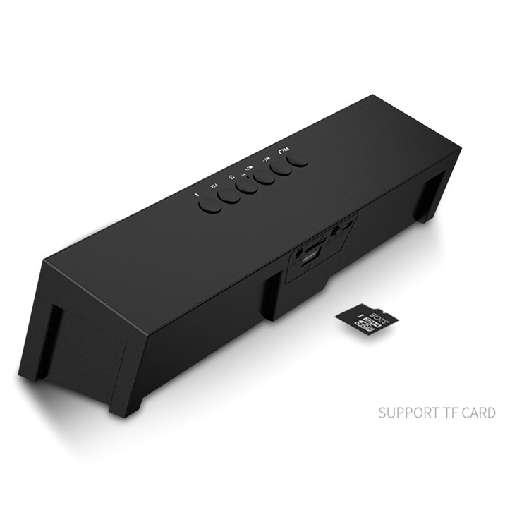 JOYROOM M5 Wireless Bluetooth Speaker Desktop Clock Support Hands-free Call/TF Card/AUX-in-5