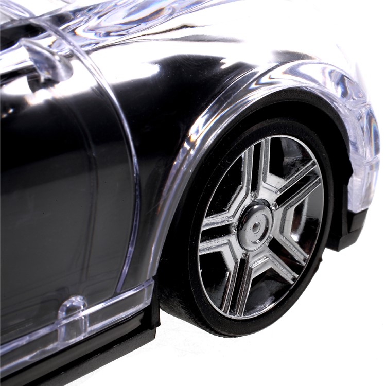 JKR DS-520BT Mini Car Model Bluetooth Speaker with Mic/LED Flash Light/USB/TF Card Slot/AUX-in/FM - Black-10