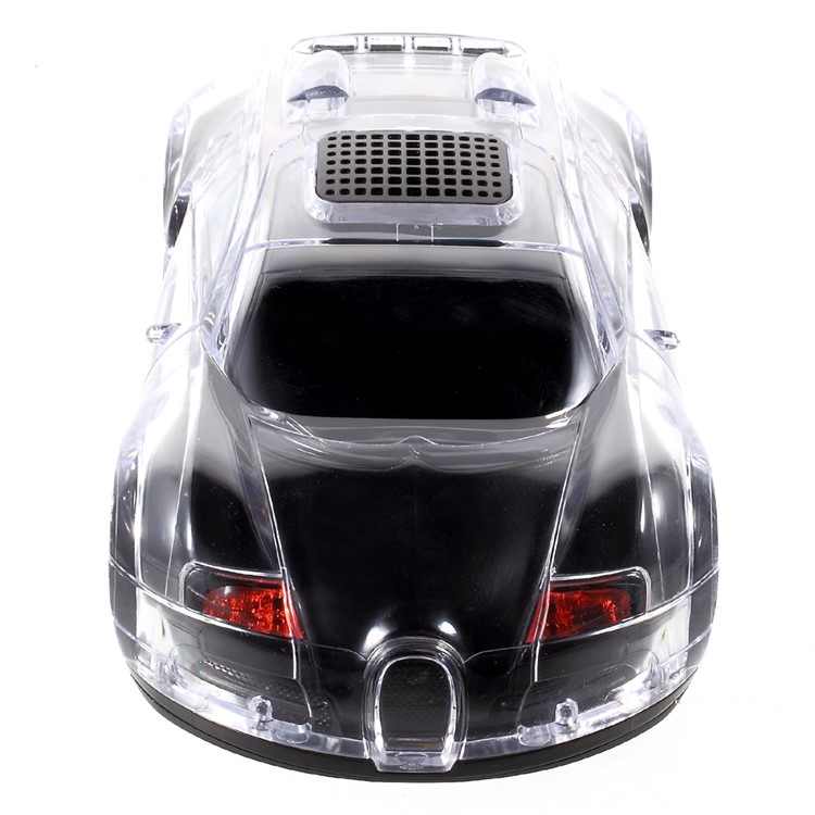 JKR DS-520BT Mini Car Model Bluetooth Speaker with Mic/LED Flash Light/USB/TF Card Slot/AUX-in/FM - Black-12