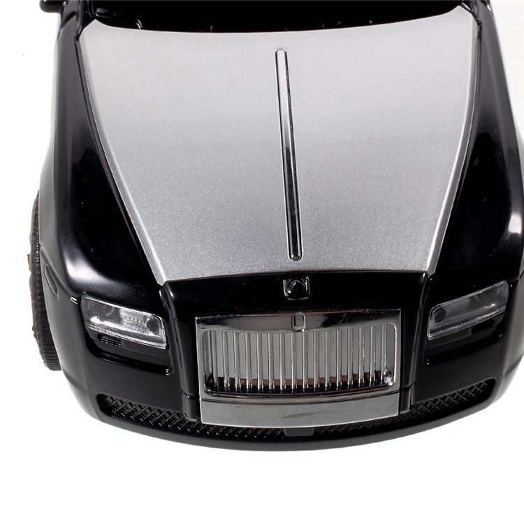 JKR DS-510BT Mini Car Model Bluetooth Speaker with Mic LED Flash Light Support U Disk/TF Card/AUX-in/FM - Black-13