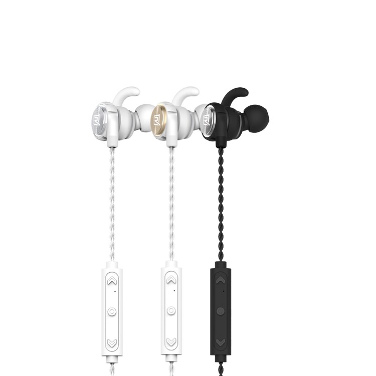 REMAX S10 Magnet Wireless Bluetooth 4.1 In-ear Sports Earphone for iPhone 7 / 7 Plus - Gold Color-3