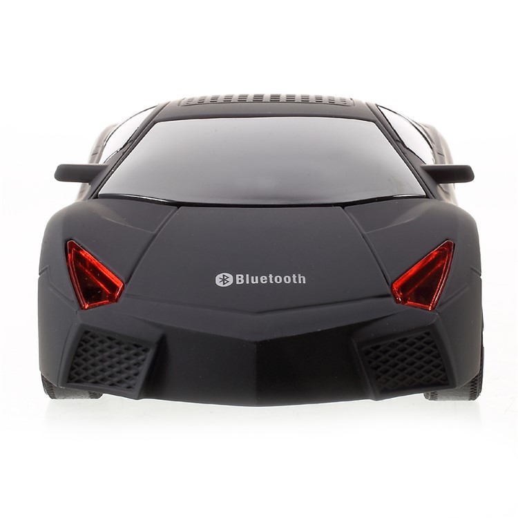 JKR DS-700BT Car Style Bluetooth Speaker Music Player with Mic Support TF Card/FM/3.5mm Aux-in - Black-3