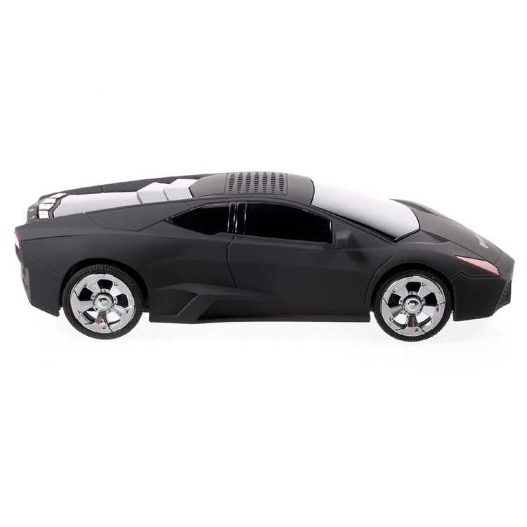 JKR DS-700BT Car Style Bluetooth Speaker Music Player with Mic Support TF Card/FM/3.5mm Aux-in - Black-4