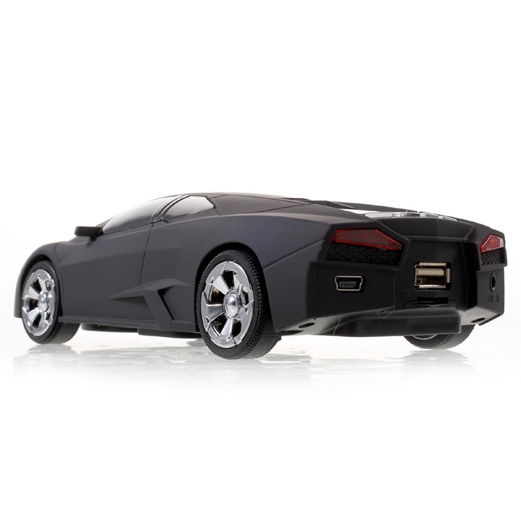 JKR DS-700BT Car Style Bluetooth Speaker Music Player with Mic Support TF Card/FM/3.5mm Aux-in - Black-6