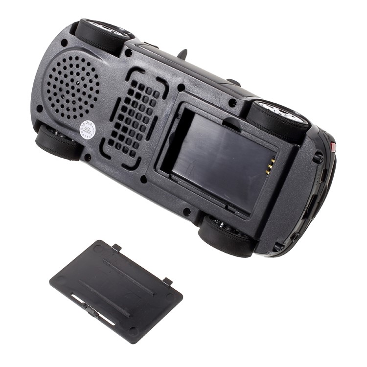 JKR DS-A9BT Mini Car Model Wireless Bluetooth Speaker with Mic/USB/TF Card Slot/AUX-in/FM - Black-11