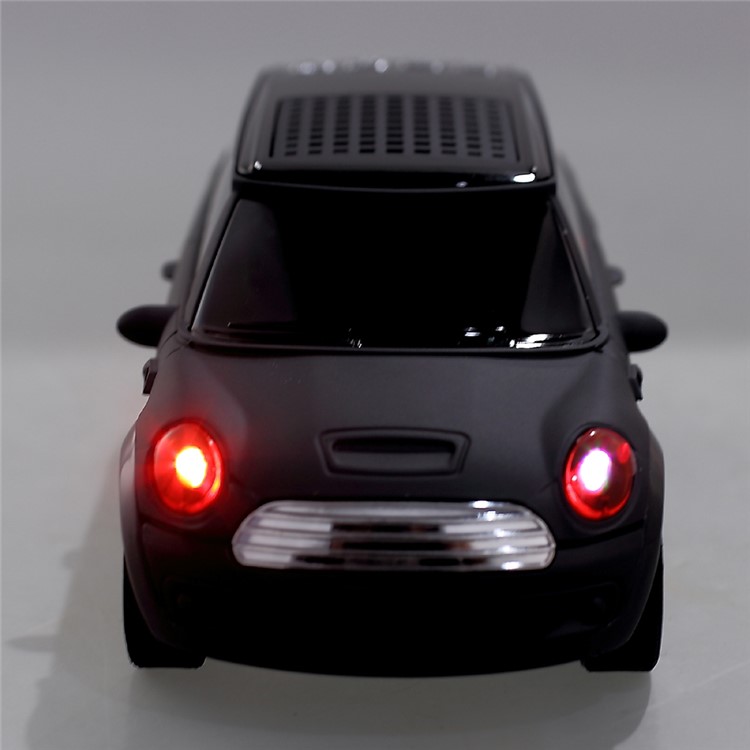 JKR DS-A9BT Mini Car Model Wireless Bluetooth Speaker with Mic/USB/TF Card Slot/AUX-in/FM - Black-13