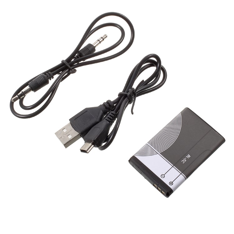JKR DS-A9BT Mini Car Model Wireless Bluetooth Speaker with Mic/USB/TF Card Slot/AUX-in/FM - Black-14