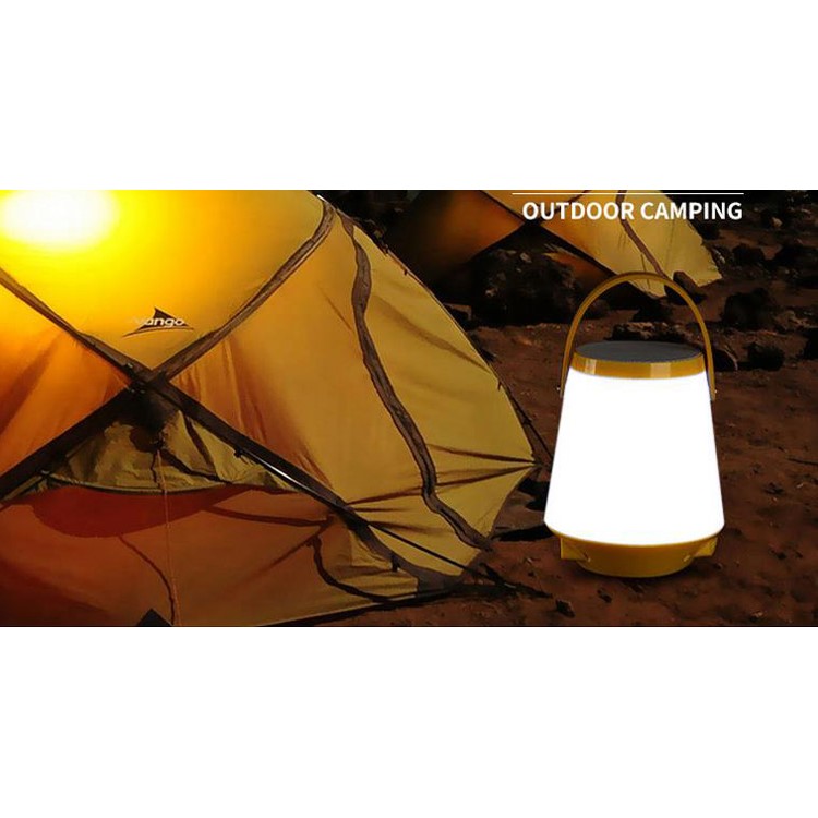 668 Color Changing Smart LED Light Portable Outdoor Wireless Bluetooth Speaker Support USB / TF Card / Aux-in - Black-3
