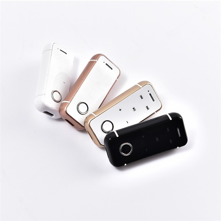 6S Collar Clip Bluetooth Stereo Sports Earphone with Mic and Remote Control - Black-2