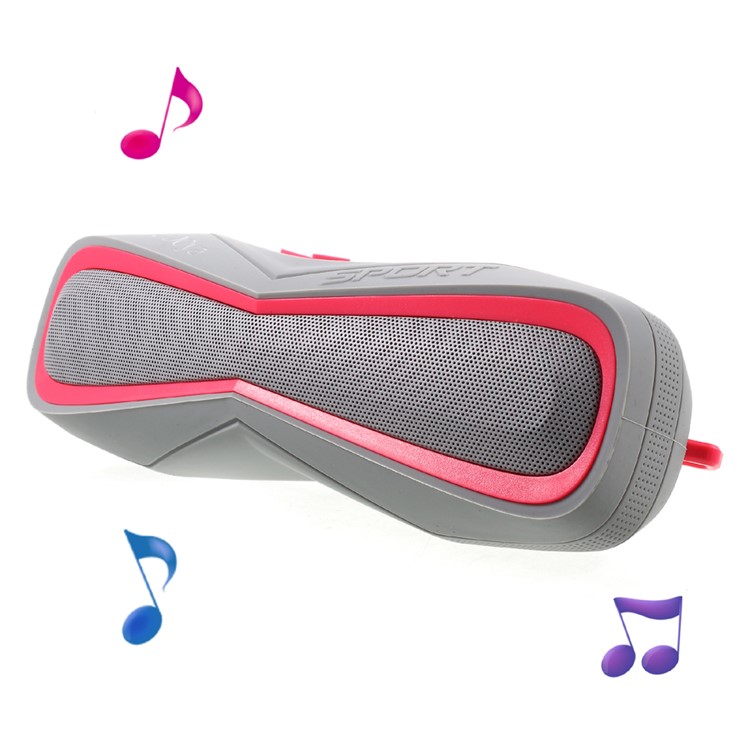 COOYA IPX7 Waterproof Bluetooth Speaker Wireless Stereo Outdoor Speaker Support TF Card / Aux-in - Rose-1