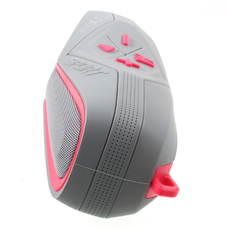 COOYA IPX7 Waterproof Bluetooth Speaker Wireless Stereo Outdoor Speaker Support TF Card / Aux-in - Rose-4