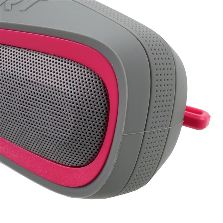COOYA IPX7 Waterproof Bluetooth Speaker Wireless Stereo Outdoor Speaker Support TF Card / Aux-in - Rose-9