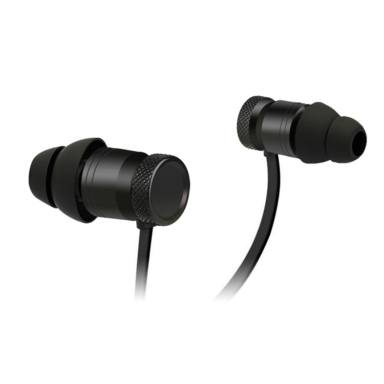 Bluetooth V4.0 Wireless Sports Headset Magnetic Earphone with Mic (BTH-828) - Black-2