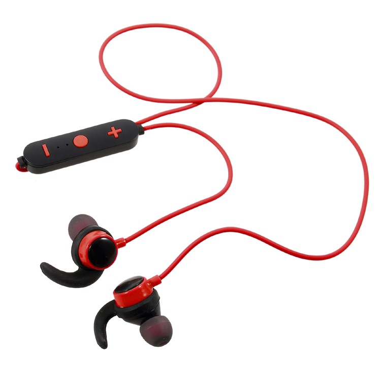 AMW-50 Bluetooth V4.2 Sports Earphone In-ear Music Headphone with Mic - Red-1