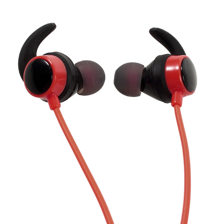 AMW-50 Bluetooth V4.2 Sports Earphone In-ear Music Headphone with Mic - Red-2