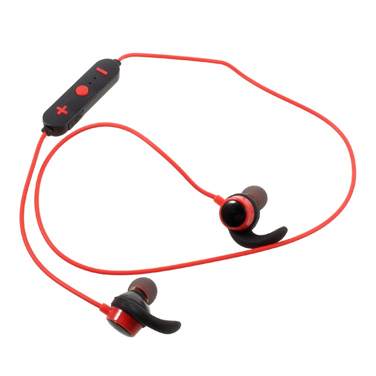 AMW-50 Bluetooth V4.2 Sports Earphone In-ear Music Headphone with Mic - Red-6