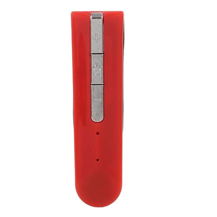 AMW-10 2-in-1 Wireless Bluetooth / Wired In-Ear Sports Headphone Headset with Mic - Red-7