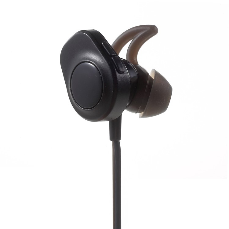 AMW-20 Stereo Bluetooth 4.2 Headset Ear Hook Sports Earphone with Mic for Samsung S8, Huawei P10 - Black-4