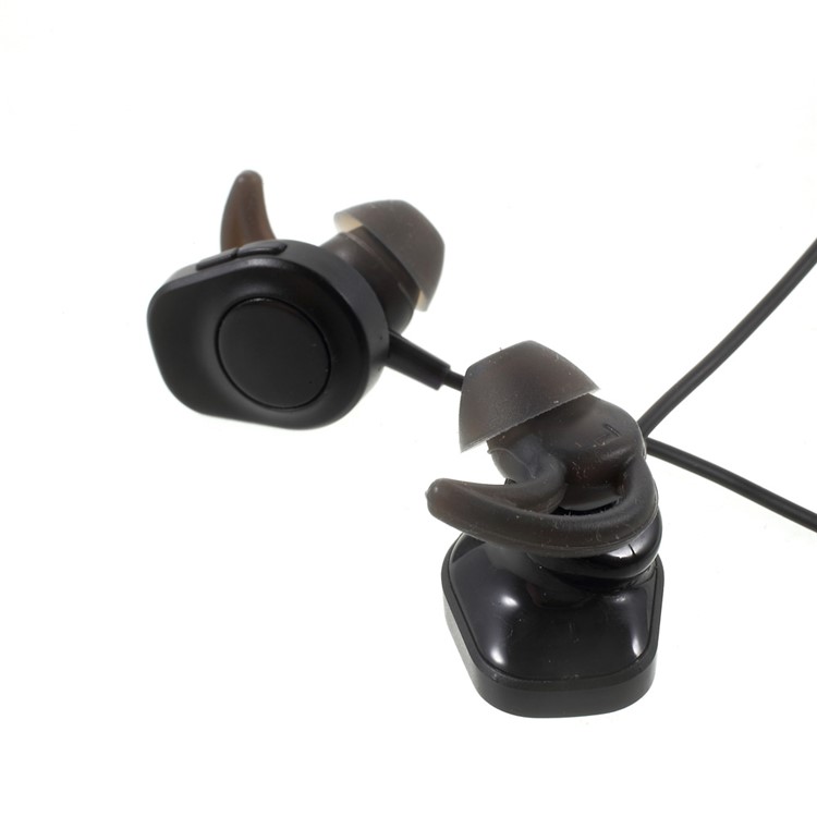 AMW-20 Stereo Bluetooth 4.2 Headset Ear Hook Sports Earphone with Mic for Samsung S8, Huawei P10 - Black-5