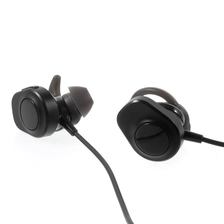 AMW-20 Stereo Bluetooth 4.2 Headset Ear Hook Sports Earphone with Mic for Samsung S8, Huawei P10 - Black-6