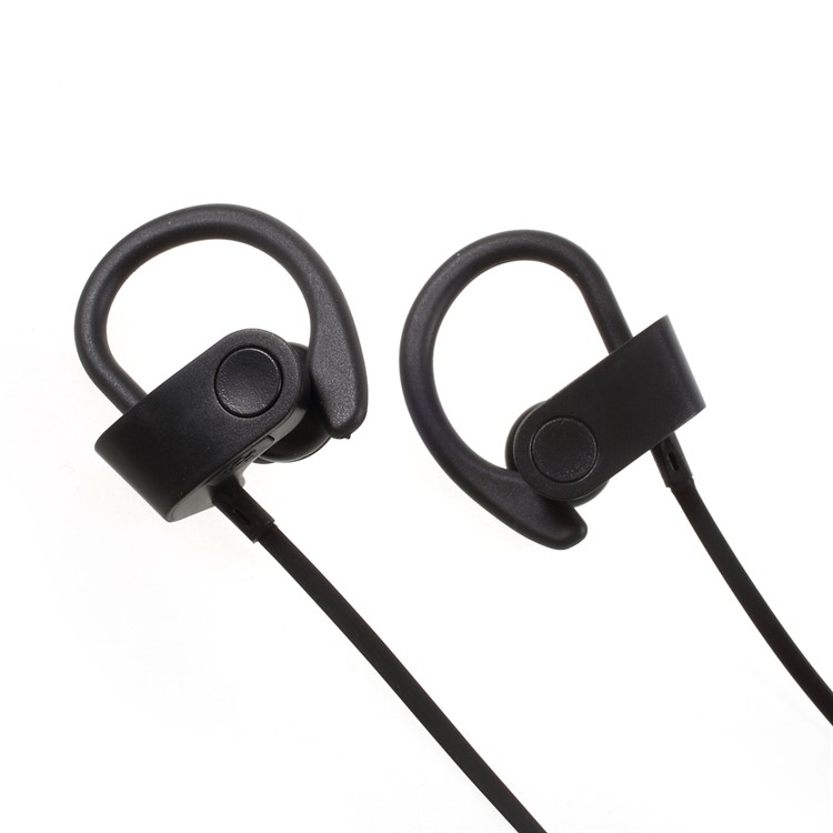 AMW-21 Ear Hook Stereo Bluetooth 4.2 Headset Sports Earphone with Mic for Samsung S8, Huawei P10 - Black-2